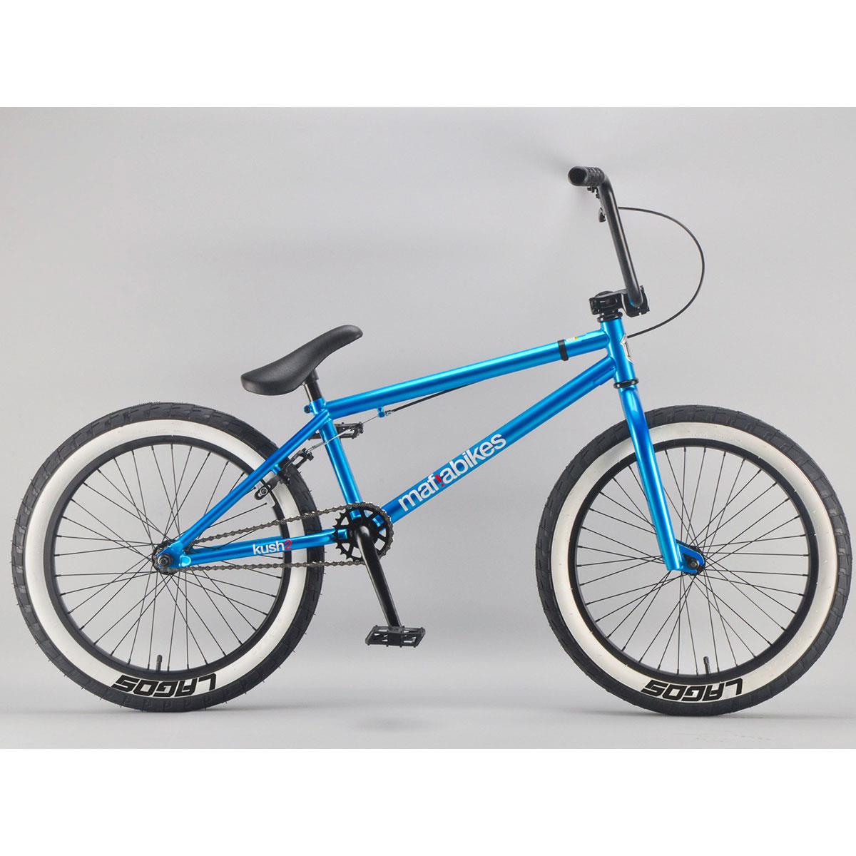 teal bmx bike