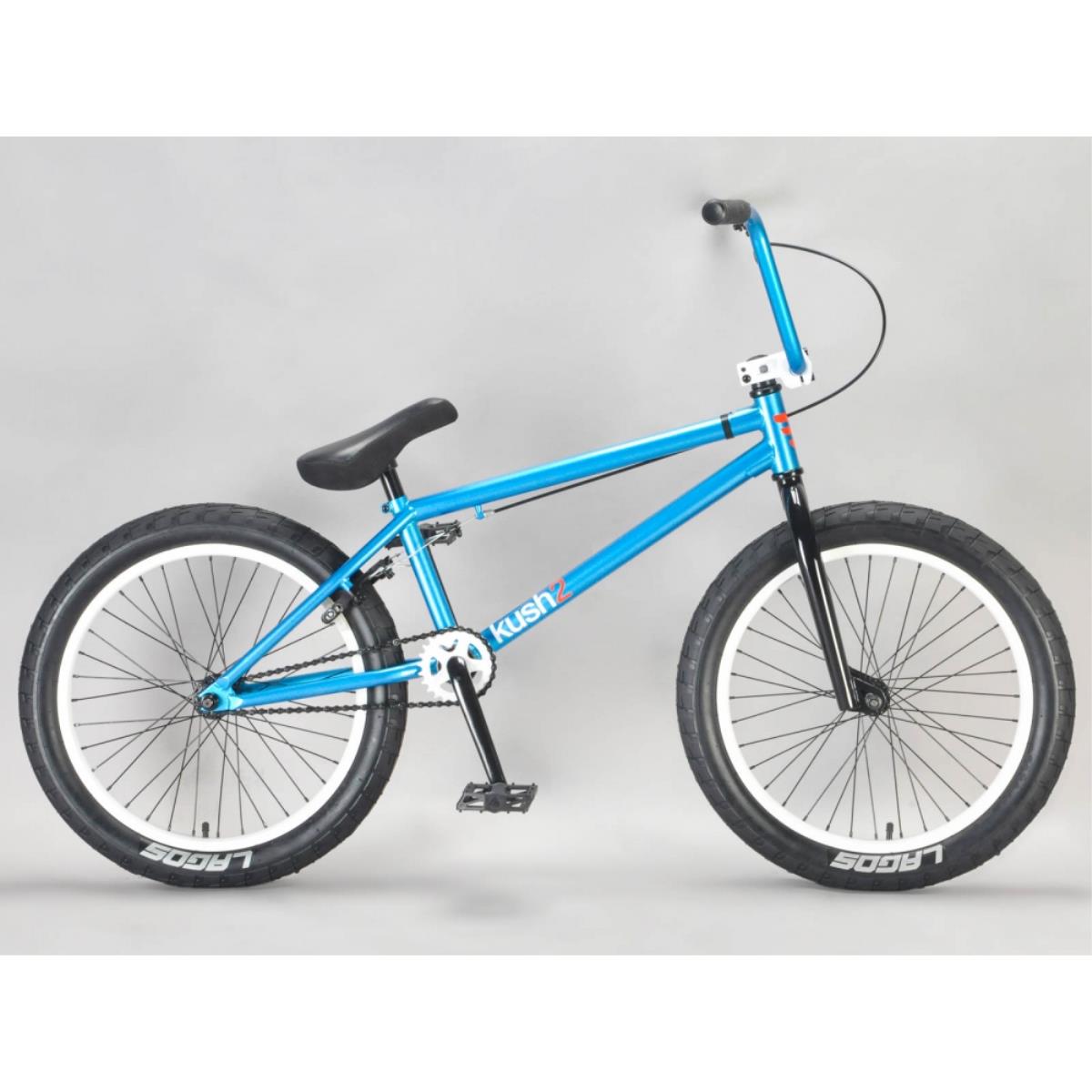 blue bmx bike