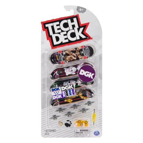 Tech Deck - Finger Skate - Pack 4 FINGERBOARDS