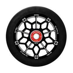 CORE Hex Hollow Stunt Scooter Wheel 110mm – Black - Pair