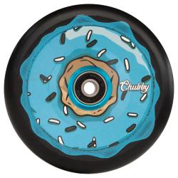 Chubby Stunt Scooter Wheels - Doughnut Oreo Blue - Pair