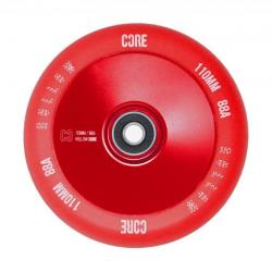 CORE Hollow Stunt Scooter Wheel V2 110mm - Red - Pair