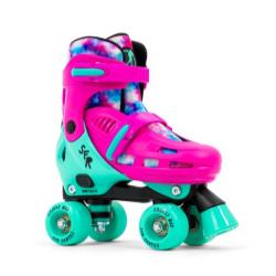 SFR Hurricane IV Adjustable Quad Skates - Tie-Dye