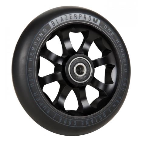 Blazer Pro Scooter Wheel Octane 110mm with Abec 9 Black SOLD IN PAIRS £36.00