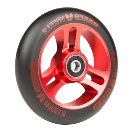 Blazer Pro Scooter Wheels Triple XT 110mm Black/Red - Pair Black/Red £35.98