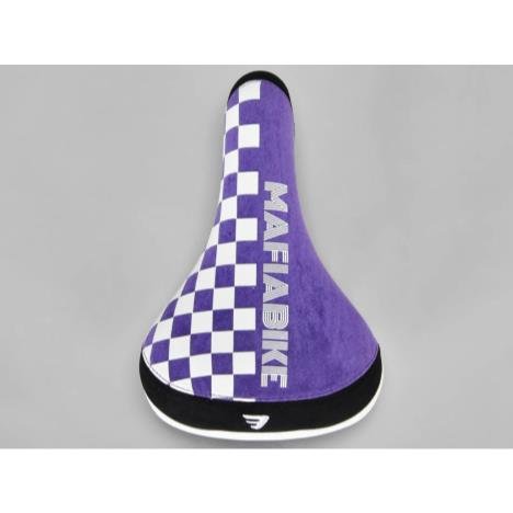 Mafia Bikes CHECKED Purple Wheelie Seat  £28.00