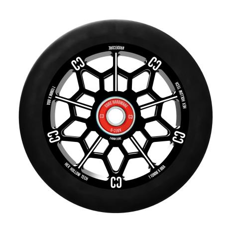 CORE Hex Hollow Stunt Scooter Wheel 110mm – Black - Pair  £65.90