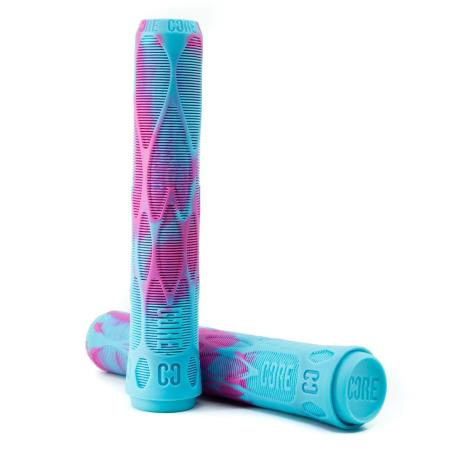 CORE Pro Handlebar Grips, Soft 170mm - Refresher (Pink/Blue) Pink/Blue £12.00