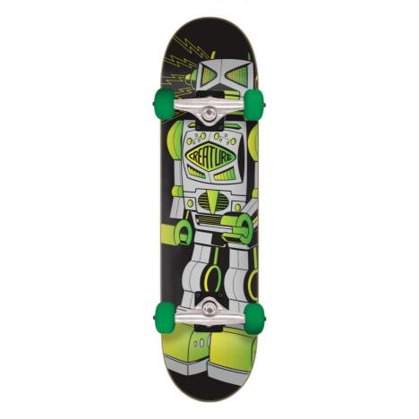 Creature Complete Skateboard Robot Mid Black/Green 7.8 IN  £89.99