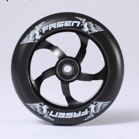 Fasen Raven Wheels 110mm SOLD IN PAIRS Black £44.00