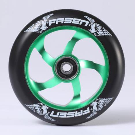 Fasen Raven Wheels 110mm SOLD IN PAIRS Green £44.00