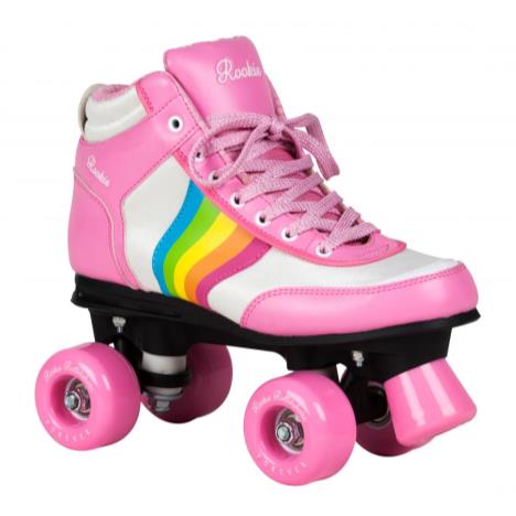 Rookie Rollerskates Forever Rainbow V2 Pink/Multi (RKE-SKA-2073 ...