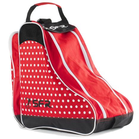 SFR Designer Ice & Skate Bag Red Polka £18.95