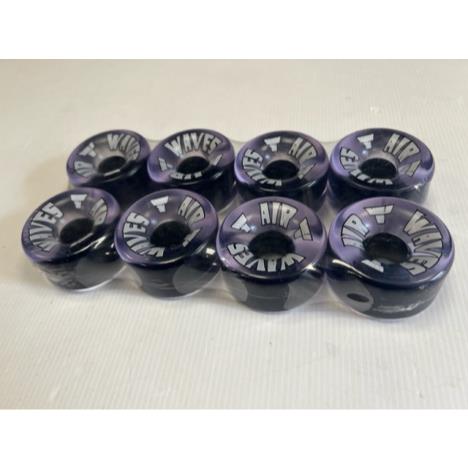 Air Waves Quad Roller Skate Wheels - Translucent Purple - Pack of 8  £53.95