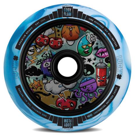 Lucky Scooters Cody Flom Signature Scooter Wheel 110mm Blue £70.00