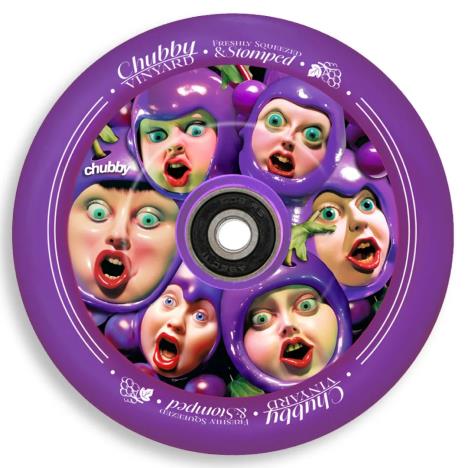 Chubby Stunt Scooter Wheels - Grape Juice - Pair  £51.90