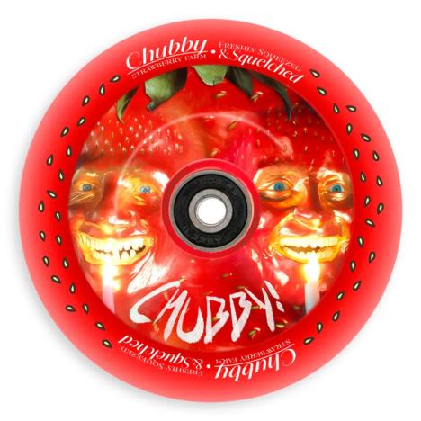 Chubby Stunt Scooter Wheels - Strawberry Farm - Pair  £51.90