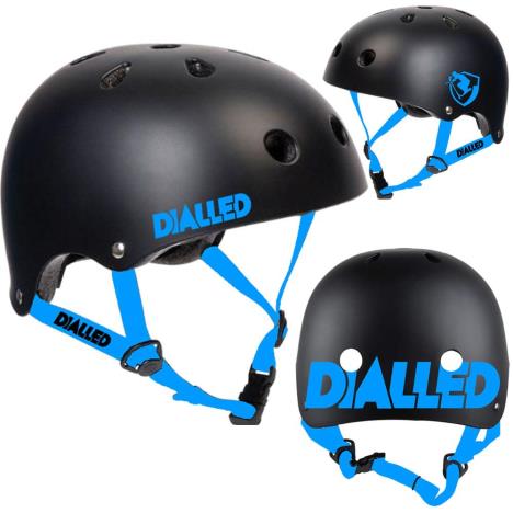 Dialled Helmet - Black/Blue Black/Blue £19.99