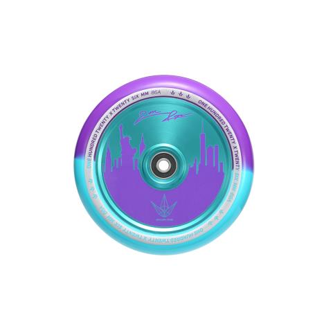 Blunt - Jon Reyes Signature Wheels 120mm - Purple/Teal - Pair Purple/Teal £69.80