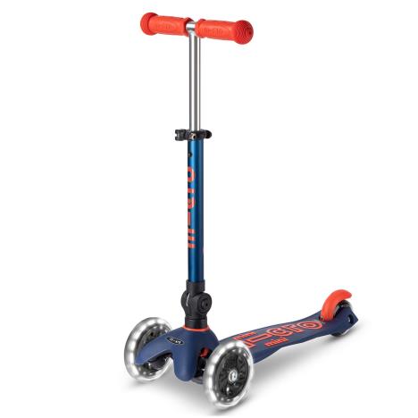 Mini Micro Deluxe Foldable LED Scooter: Navy  £106.95