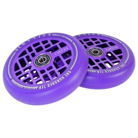 Oath Lattice 110mm Wheels - Purple  £59.99