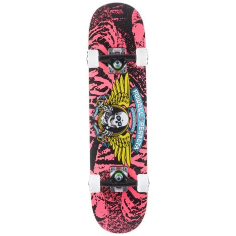 Powell Peralta Winged Ripper Shape Complete Mini Skateboard - Pink  £59.99