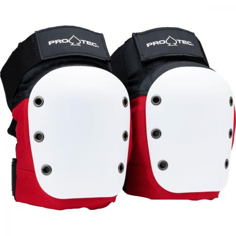 Pro-Tec Pads Street Knee Pad - Black/White/Red Black/White/Red £34.99