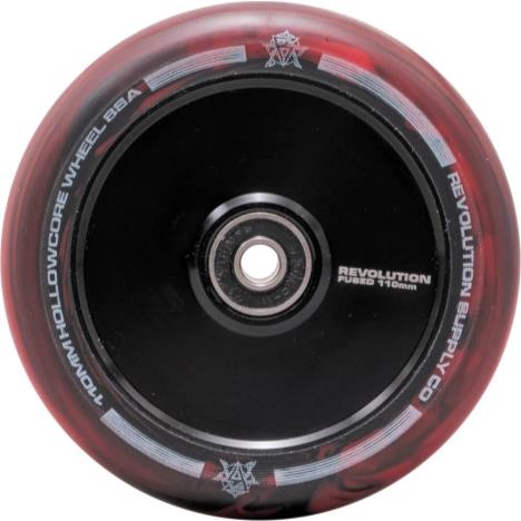 Revolution Supply Co Fused Hollowcore Wheels 110mm - Black/Red  £44.00