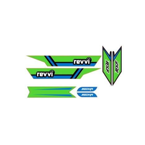 Revvi Graphics Kit - Green - To fit Revvi 12", 16" and 16" Plus Electric Balance Bikes  £12.99
