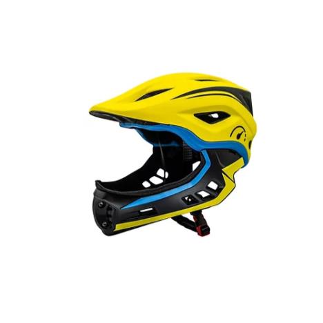 Revvi Super Lightweight Kids Full Face Helmet - Yellow Yellow £49.99