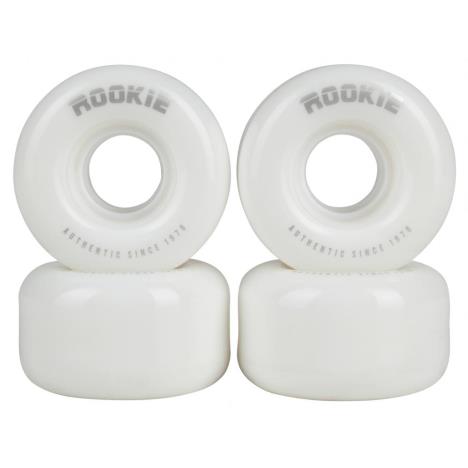 Rookie Quad Wheels Disco - White (4 Pack) White £9.99