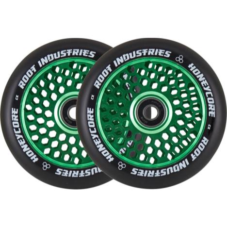 Root Industries Air Honeycore Stunt Scooter Wheels 110mm - Green - Pair  £59.95