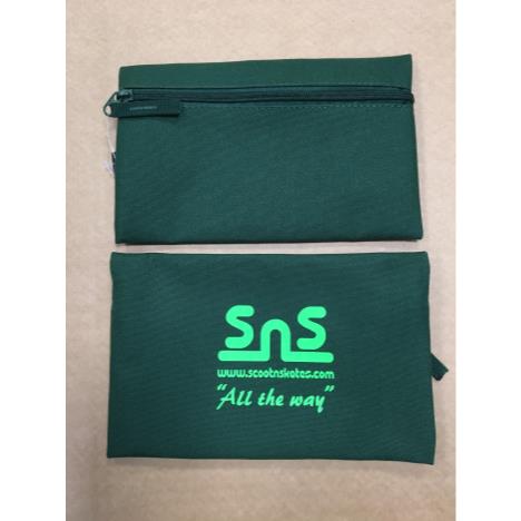 Scootnskates "All the Way" Pencil Case - Green/Green Green/Green £5.00