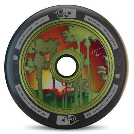 Lucky Scooters Tanner Fox Signature Scooter Wheel 110mm Green £75.00