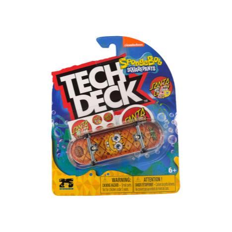 Tech Deck 96mm Fingerboard (M52) Santa Cruz Spongebob Pineapple  £4.99